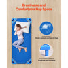 VEVOR Stackable Kiddie Cot, Pack of 6,  Portable Toddler Nap Cots, Standard Size 52" L x 23" W Daycare Cots for Kids, Preschool Classroom Daycare Beds for Sleeping, Resting, Naptime, Blue