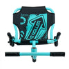 VEVOR Ride on Scooter 150 lbs Swing Side-to-Side for Amazing Riding Green, for Ages 4+, Powered by Zig-Zag Motion, Ride on Toy with 3 Adjustable Length, Hand Brake, for Hard Surface Indoor & Outdoor