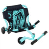 VEVOR Ride on Scooter 150 lbs Swing Side-to-Side for Amazing Riding Green, for Ages 4+, Powered by Zig-Zag Motion, Ride on Toy with 3 Adjustable Length, Hand Brake, for Hard Surface Indoor & Outdoor