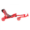 VEVOR Ride on Scooter 132 lbs Swing Side-to-Side for Amazing Riding Red, for Ages 4+, Powered by Zig-Zag Motion, Ride on Drifting Toy, with Adjustable Length, for Hard Surface, Indoor & Outdoor