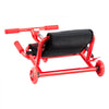 VEVOR Ride on Scooter, Load Capacity of 132 lbs, Swing Side-to-Side for Amazing Ride Powered by Zig-Zag Motion, Ride on Drifting Toy for Ages 4+, Rides on Any Hard Surface for Indoor & Outdoor, Red