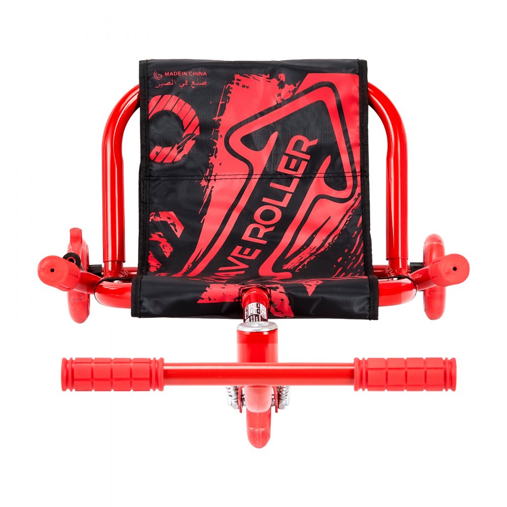 VEVOR Ride on Scooter, Load Capacity of 132 lbs, Swing Side-to-Side for Amazing Ride Powered by Zig-Zag Motion, Ride on Drifting Toy for Ages 4+, Rides on Any Hard Surface for Indoor & Outdoor, Red