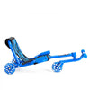 VEVOR Ride on Scooter, Load Capacity of 132 lbs, Swing Side-to-Side for Amazing Ride Powered by Zig-Zag Motion, Ride on Drifting Toy for Ages 4+, Rides on Any Hard Surface for Indoor & Outdoor, Blue