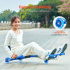 VEVOR Ride on Scooter, Load Capacity of 198 lbs, Swing Side-to-Side for Amazing Ride Powered by Zig-Zag Motion, Ride on Drifting Toy for Ages 10+, Rides on Any Hard Surface for Indoor & Outdoor, Blue