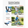 VEVOR Kids Bike, 14 Inches BMX Style Children Bicycle, Rider Height 2.95 ft - 3.77 ft, Training Wheels Included, Sturdy and Easy to Assemble, Toddler Bike for Boys & Girls Learning to Ride, Blue