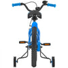 VEVOR Kids Bike, 16 Inches BMX Style Children Bicycle, Rider Height 3.28 ft - 4.27 ft, Training Wheels Included, Sturdy and Easy to Assemble, Toddler Bike for Boys & Girls Learning to Ride, Blue