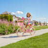 VEVOR Kids Bike, 16 Inches Princess Style Children Bicycle with Streamers & Basket, Rider Height 3.28 ft - 4.27 ft, Doll Seat & Training Wheels Included, Toddler Bike for Girls Learning to Ride, Pink