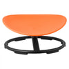 VEVOR Kids Swivel Chair, 220 lbs Capacity, Sensory Spinning Chair, Autistic Kids Sensory Toy Seat with Non-Slip Metal Base, Round Shape Toddler Sit & Spin Seat for Coordination Balance Focus, Orange