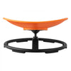 VEVOR Kids Swivel Chair, 220 lbs Capacity, Sensory Spinning Chair, Autistic Kids Sensory Toy Seat with Non-Slip Metal Base, Round Shape Toddler Sit & Spin Seat for Coordination Balance Focus, Orange