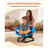 VEVOR Kids Swivel Chair, 220 lbs Capacity, Cylinder Shape Sensory Spinning Chair, Autistic Kids Sensory Toy Seat with Non-Slip Metal Base, Toddler Sit & Spin Seat for Coordination Balance Focus, Blue