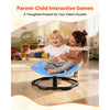 VEVOR Kids Swivel Chair, 220 lbs Capacity, Flower Shape Sensory Spinning Chair, Autistic Kids Sensory Toy Seat with Non-Slip Metal Base, Toddler Sit & Spin Seat for Coordination Balance Focus, Blue
