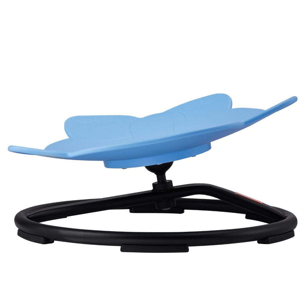 VEVOR Elephant Kids Swivel Chair, 220 LBS Capacity, 360° Spinning Chair, Autistic Kids Sensory Toy Chair with Non-Slip Metal Base, Toddler Sit and Spin Chair for Coordination Balance Focus Blue