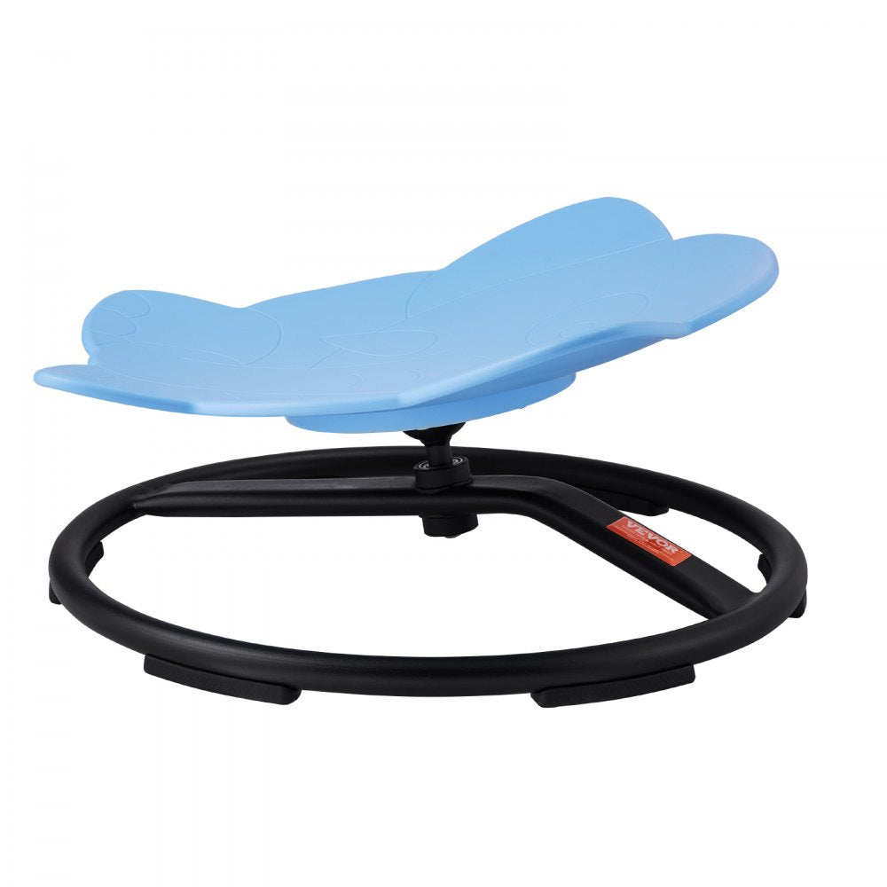 VEVOR Elephant Kids Swivel Chair, 220 LBS Capacity, 360° Spinning Chair, Autistic Kids Sensory Toy Chair with Non-Slip Metal Base, Toddler Sit and Spin Chair for Coordination Balance Focus Blue