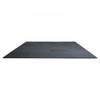 VEVOR 0.56 Inch Thick Gym Floor Mats, 12 Tiles Rubber Top with EVA Foam, 25" x 25" Gym Flooring Workout Mats with 48 sq.ft Coverage, Interlocking Puzzle Gym Mats for Gym, Home, Garage, Black & White