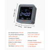 VEVOR Carbon Dioxide Monitor, CO2 Controller with Temperature and Humidity Display, NDIR Sensor, Carbon Dioxide Detector for Bedside, Home, Office, Car, Lightweight & Portable