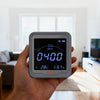 VEVOR Carbon Dioxide Monitor, CO2 Controller with Temperature and Humidity Display, NDIR Sensor, Carbon Dioxide Detector for Bedside, Home, Office, Car, Lightweight & Portable