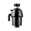 VEVOR Food Waste Garbage Disposal, 1HP 3500RPM DC Motor, Continuous Feed Kitchen Sink Garbage Disposer, EZ Connect Food Waste Grinding System with Sound Reduction & Power Cord for Kitchens