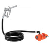 VEVOR Fuel Transfer Pump, 12V DC 15 GPM, Cast Iron Diesel Transfer Pump Kit, with Manual Nozzle, Discharge Hose, Overheat Protection, Power Cable, Explosion-Proof, for Gasoline Diesel Kerosene & More