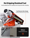 VEVOR Fuel Transfer Pump, 12V DC 20 GPM 1/4 HP Diesel Pump, Extractor Pumps with Manual Nozzle, Discharge Hose and Suction Pipe, for Gasoline, Diesel, Kerosene, Ethanol-Methanol Blends & Biodiesel
