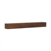 VEVOR Fireplace Mantel, 60" x 8" x 6", 50 lbs Weight Capacity, Natural Wood Mantel for Over Fireplace, Wall Mounted Floating Farmhouse Shelf, Handcrafted Fireplace Mantel for Wall Decor, Natural Brown