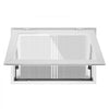 VEVOR Concession Window 36x24 in Aluminum Alloy & Acrylic Service Window, for Food Truck, Up to 85 Degrees Stand Serving with 2 Sliding Screen Windows, Awning Door and Drag Hook, Rainwater Resistant