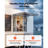 VEVOR Concession Window 36x36 in Aluminum Alloy Frame Service Window, for Food Truck, Up to 85 Degrees Stand Serving with 4 Sliding Screen Windows, Awning Door and Drag Hook, Rainwater Resistant