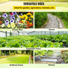 VEVOR Weed Barrier, 5.8oz Landscape Fabric, 4ft x 300ft Cover Mat Heavy Duty Woven Grass Control Geotextile for Garden, Patio, Black