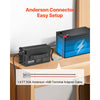 VEVOR 36V 18A Lithium Battery Charger, 43.8V, AC-DC LiFePO4 Smart Charger, with Anderson Connector, LED Indicator, 0V Activation, for Lithium LiFePO4 Deep Cycle Rechargeable Batteries of Boat, RV