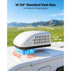 VEVOR RV Air Conditioner, 13500 BTU RV AC Unit, 120V Ducted or Non-Ducted Rooftop Air Conditioner with High-Performance Compressor Motor, Easy Install Quiet Cooling AC with Standard Vent Size, White