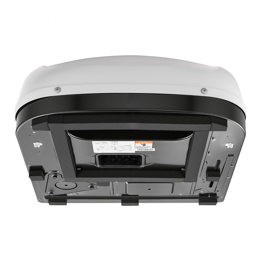VEVOR RV Air Conditioner, 15000 BTU RV AC Unit, 120V Ducted or Non-Ducted Rooftop Air Conditioner with High-Performance Compressor Motor, Easy Install Quiet Cooling AC with Standard Vent Size, White