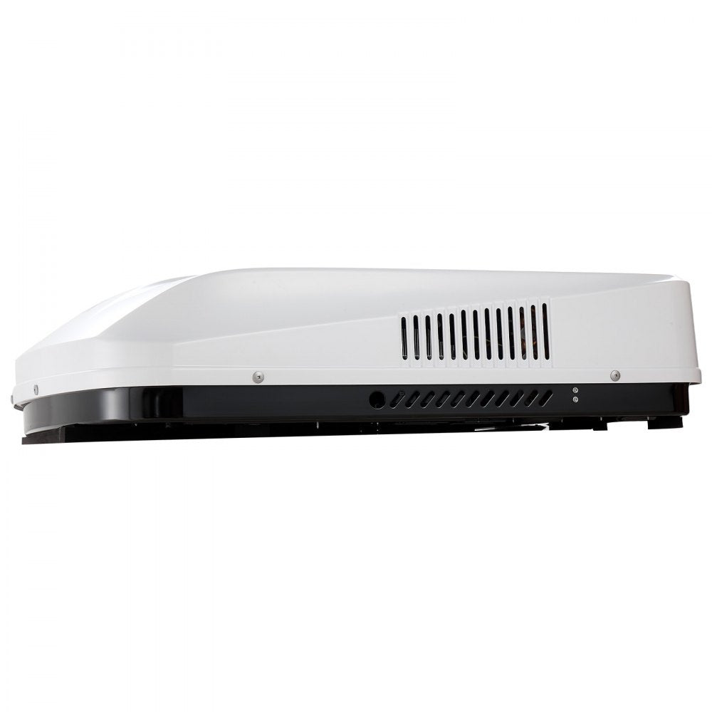 VEVOR RV Air Conditioner, 15000 BTU RV AC Unit, 120V Non-Ducted Rooftop Air Conditioner with Heat Pump and Cooling, Variable Speed Easy Install Quiet AC with ADB Button Control & Remote Control, White