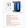 VEVOR RV Water Filtration System, 2-Cartridge Water Filter System for Campers, Remove Chlorine, Bad Tastes, Odors, and Most Contaminants, RV Filter with Bracket for RVs, Boats, Vans