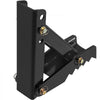 VEVOR 18\" Backhoe Thumb, 1/2\" Teeth Thickness Heavy Duty Excavator Thumb, Black Steel Weld On Thumb Attachments with 12mm Bolt-On Design Adjustable Mechanical Thumb for Backhoe/Excavator