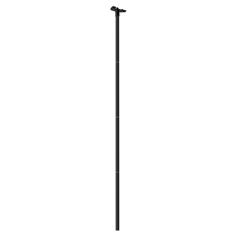 VEVOR Starlink RV Ladder Mount, 360°Adjustable Angle Mounting Standard Gen 3 Pipe Kit, Heavy-Duty Steel Extra Long Starlink RV Ladder Adapter, Compatible with Gen3 and V3, Easy to Assembly, Black