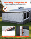 VEVOR RV awning sun shade room helps keep mosquitoes out with tighter fit design