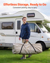 VEVOR RV Awning Sun Shade Room - effortless storage, ready to go carry bag photo