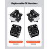 VEVOR Engine Motor Mount Kit Replacement, Set of 2, Compatible with 2007–2013 Chevrolet Silverado 1500 5.3L V8, Replace OE# A5365, A5365, Secure Support, Left and Right Front Mounts