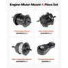 VEVOR Engine and Transmission Motor Mount Kit Replacement, Set of 4, Compatible with 2009–2017 Chevrolet Traverse 3.6L V6, Replace OE# A5548HY, A5549HY, A5458HY, A5444, Secure Support