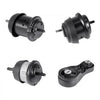 VEVOR Engine and Transmission Motor Mount Kit Replacement, Set of 4, Compatible with 2009–2017 Chevrolet Traverse 3.6L V6, Replace OE# A5548HY, A5549HY, A5458HY, A5444, Secure Support