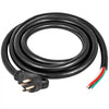 VEVOR 15 ft 50A RV Camp Power Cord Generator Cord 6/3+8/1 AWG NEMA 14-50P to Bare Wire