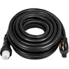 VEVOR 20 FT 50 Amp Generator Cord, STW 6/3 + 8/1 AWG Heavy Duty Extension Cord NEMA 14-50P & SS2-50R & CS6364 Twist Lock, for RV Camper and Generator to House
