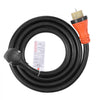 VEVOR Heavy Duty Generator Cord, 25 Feet Generator Power Cord, 50AMP ETL Listed Cord, 12000 W Cable, NEMA 14-50P Generator Plug, SS2-50R Extension Cord, 125/250V Generator Wire with Portable Strap