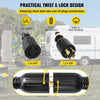 VEVOR 50 FT 30 Amp Generator Extension Cord SJTW 10 AWG 4 Prong, NEMA L14-30P 125/250V Heavy Duty Generator Power Cord with Twist Lock Connector