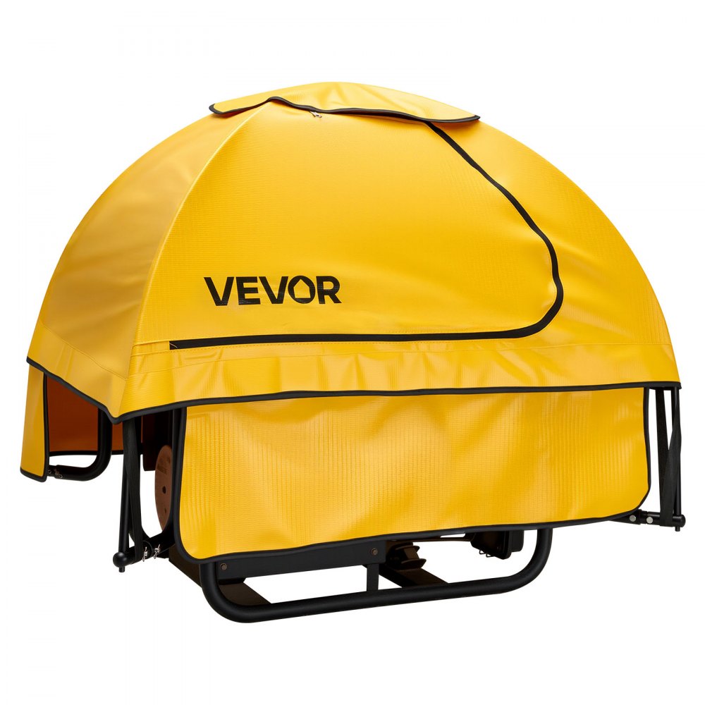VEVOR Generator Cover, 36 x 26 x 26 Inch Waterproof Universal Generator Cover for Most Generators 70-108 Inch Perimeter, Portable Generator Running Cover with Heavy Duty Thicken Oxford Fabric, Yellow