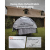 VEVOR Generator Cover, 36 x 26 x 26 Inch Waterproof  Generator Cover for Most Generators 70-108 Inches Perimeter, Portable Generator Running Cover with Heavy Duty Thicken Oxford Fabric, Grey