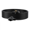 VEVOR 30-Amp Generator Extension Cord, 25 Foot, 250 Volts 7500 Watts Heavy Duty Power Cable, NEMA 6-50R NEMA 6-50P SWT 8AWG Flexible Welder Extension Cord, with Storage Bag, for Generators, ETL Listed