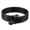 VEVOR 50-Amp Generator Extension Cord, 25 Foot, 250 Volts 12500 Watts Heavy Duty Power Cable, NEMA 6-50R NEMA 6-50P SWT 6AWG Flexible Welder Extension Cord, with Storage Bag, for Generators, ETL Listed