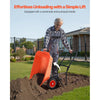 VEVOR Wheelbarrow Cart, 5 Cu. Ft. Load & 397 lbs Capacity, 2 Wheels Garden Dump Cart, Garden Wagon with Handle &  10"  Wide Track Wheels, Easy Loading Utility Yard Cart & Wagons for Outdoor Lawn Yard