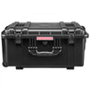 VEVOR Weatherproof Hard Case, Heavy Duty Protective Dry Box Case with Pre-Cut Foam, Wheels & Retractable Pull Handles for Travel, Hunt, Military, Tactical, IP67 Waterproof Case for Cameras(63x50x32)