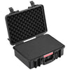 VEVOR Weatherproof Hard Case 18.5 x 13.98 x 6.89 in All Weather Waterproof, for Drones, Camera and Equipment, Heavy Duty Protective Dry Box with Pre-cut Foam, Soft Rubber Grip, IP67, PP Shell, Black